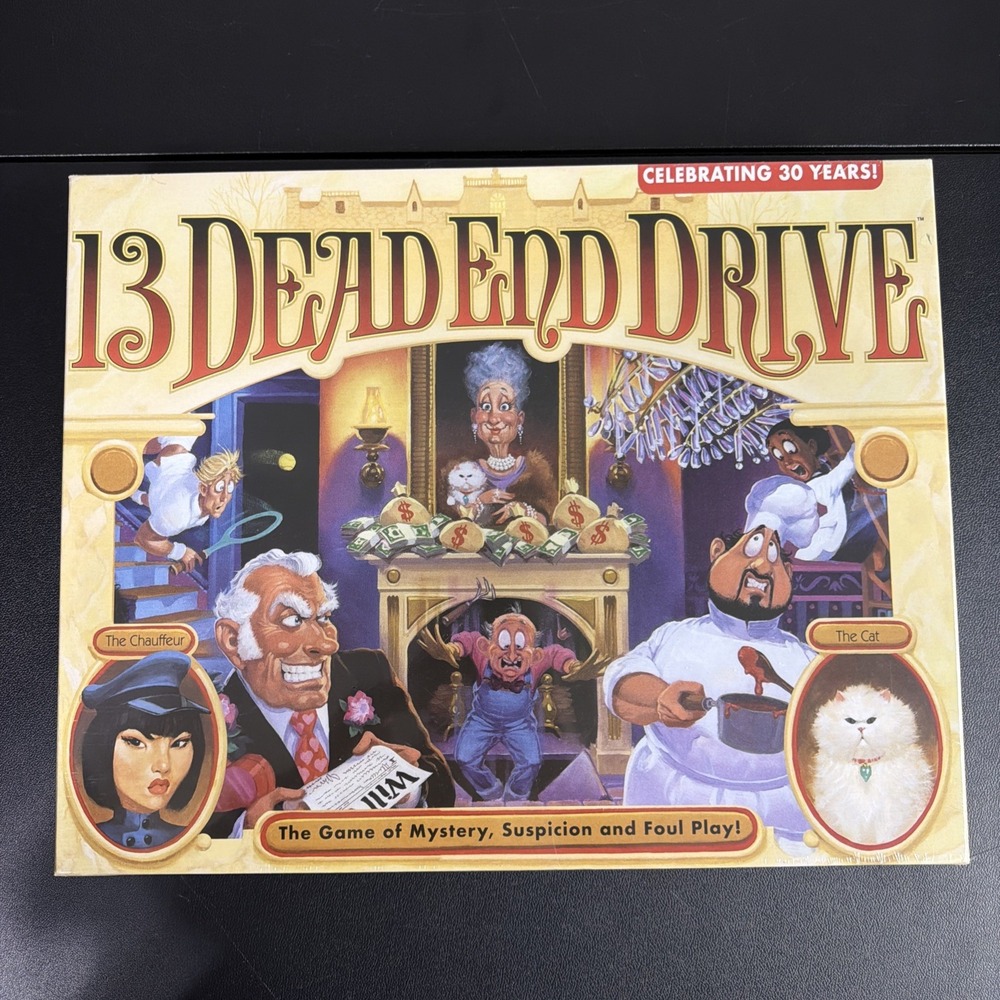 13 Dead End Drive Board Game 30th Anniversary Edition 2023 - Picture 1 of 5